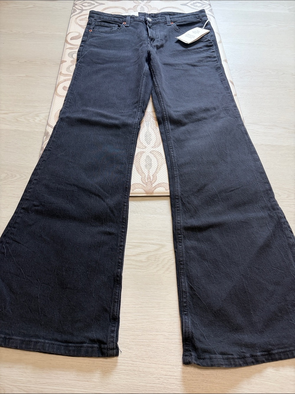 NWT H&M high waist flare 8 jeans